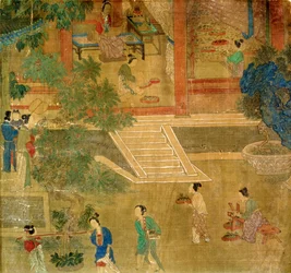 Women Harvesting Leaves